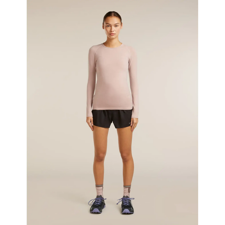 Icebreaker Womens Merino Blend 260 Zoneknit Seamless Long Sleeve Crew