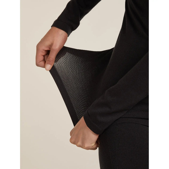 Icebreaker Womens Merino Blend 260 Zoneknit Seamless Long Sleeve Crew