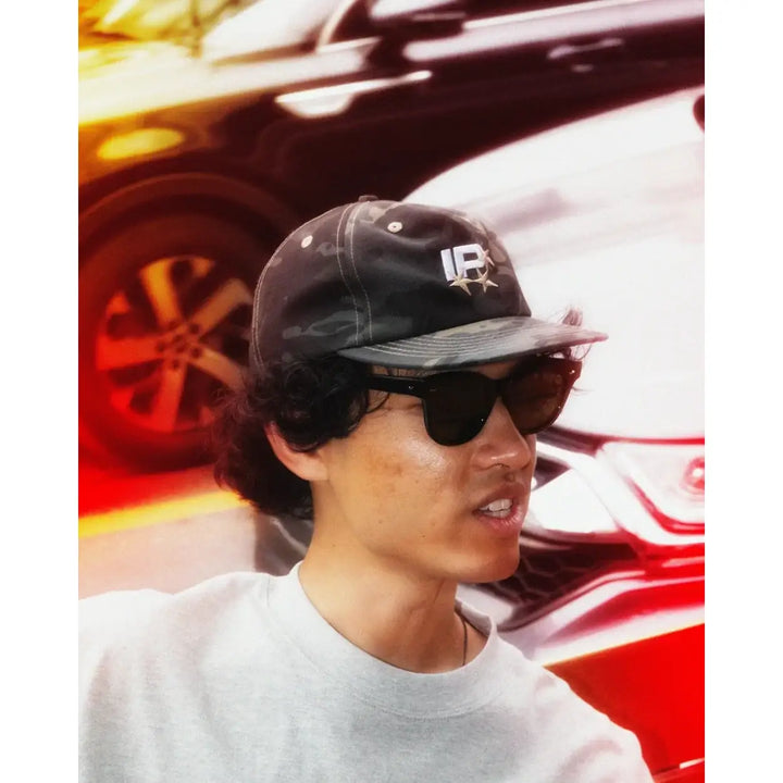 ICHPIG Capital Snapback Hat - Black Camo