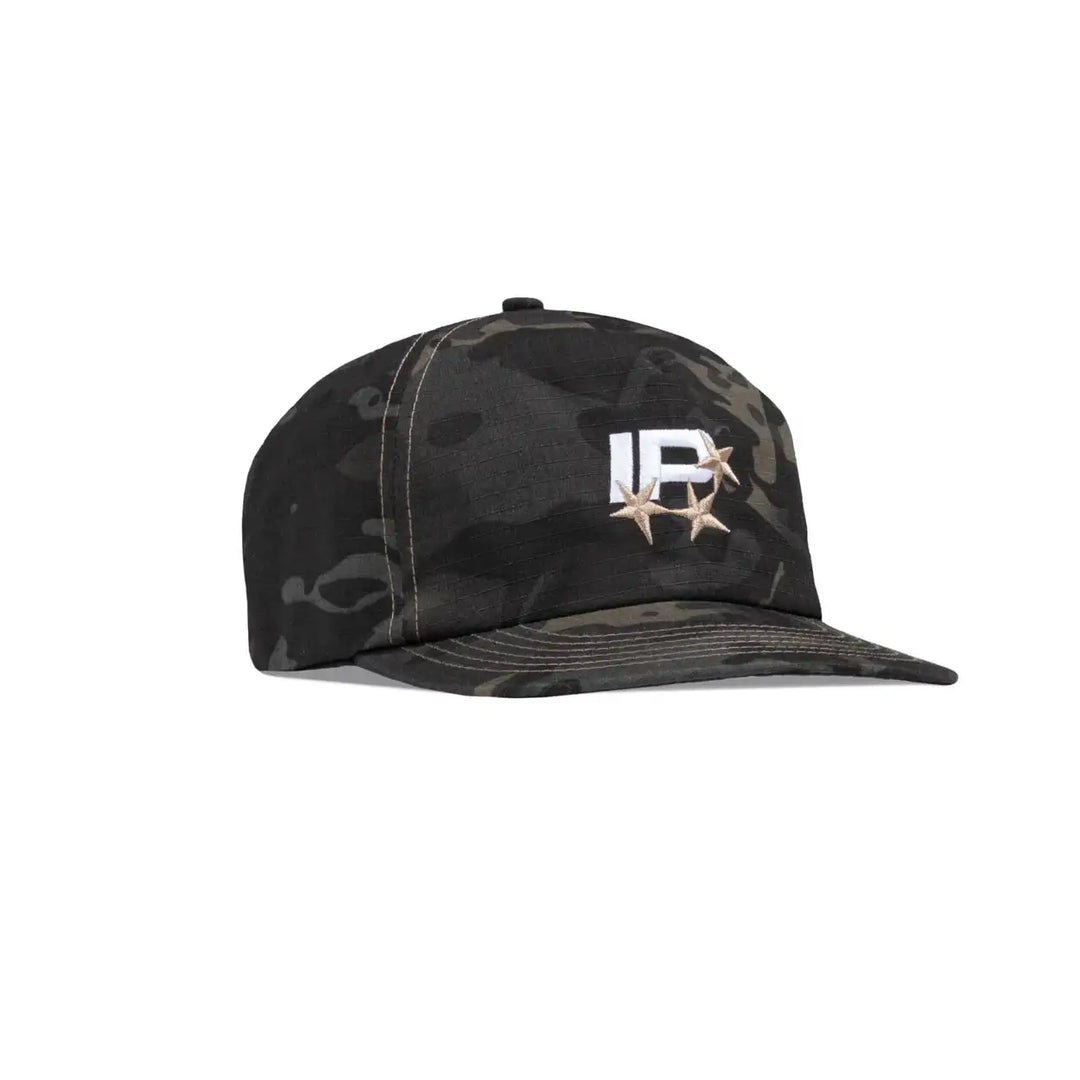 ICHPIG Capital Snapback Hat - Black Camo