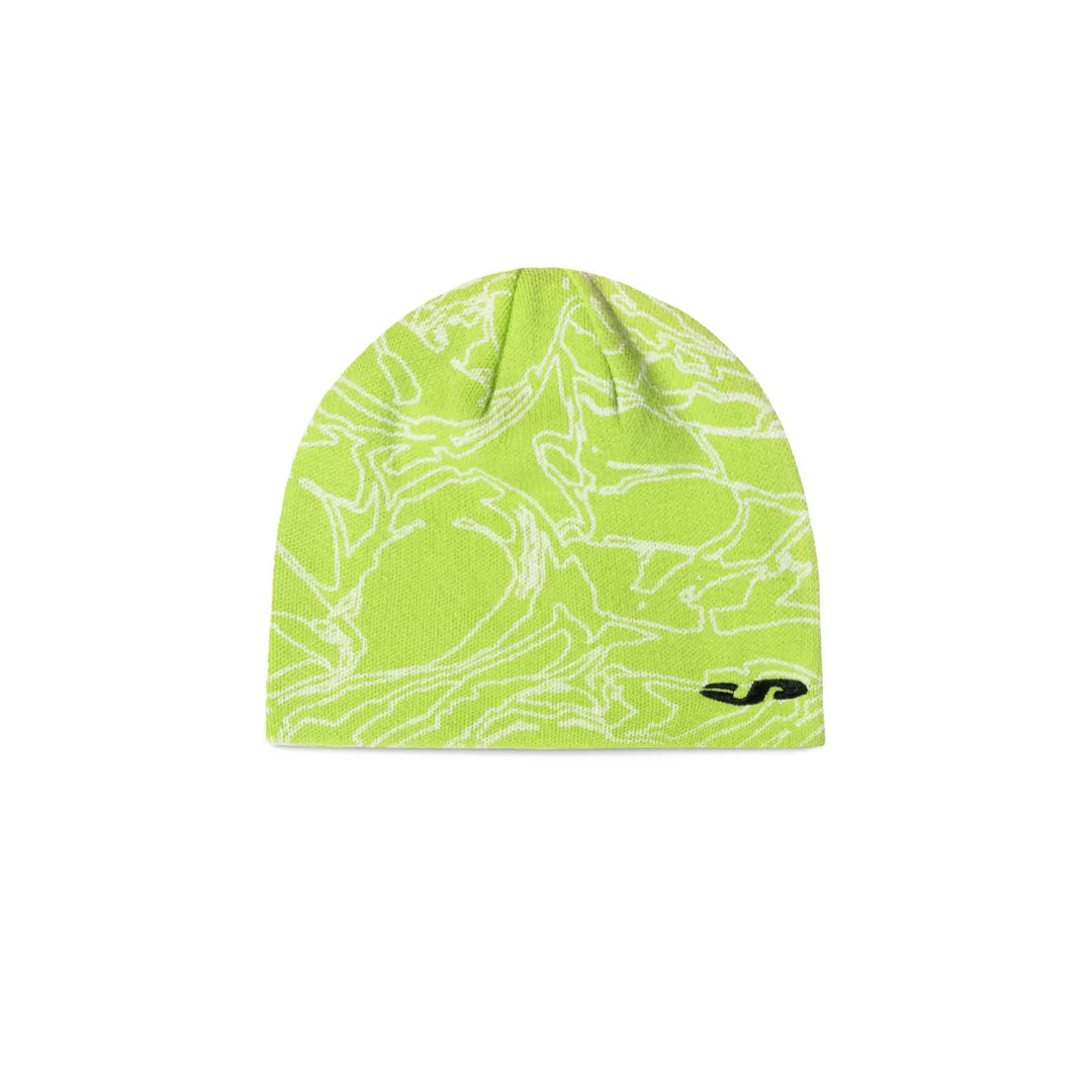 ICHPIG Pulse Reversible Skully Beanie - Charcoal