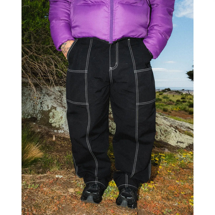ICHPIG Ripstop Utility Pants - Black