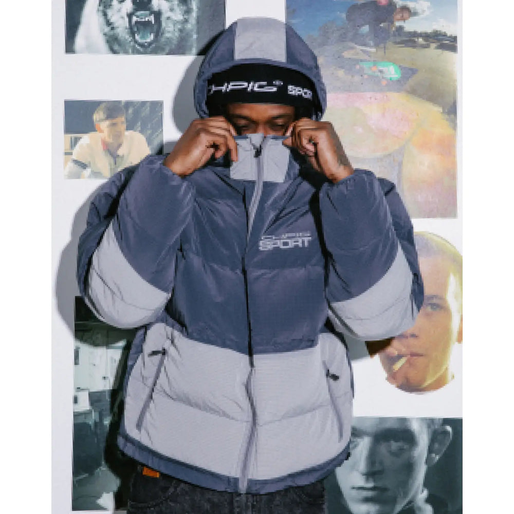 ICHPIG Sportsline Puffer Jacket