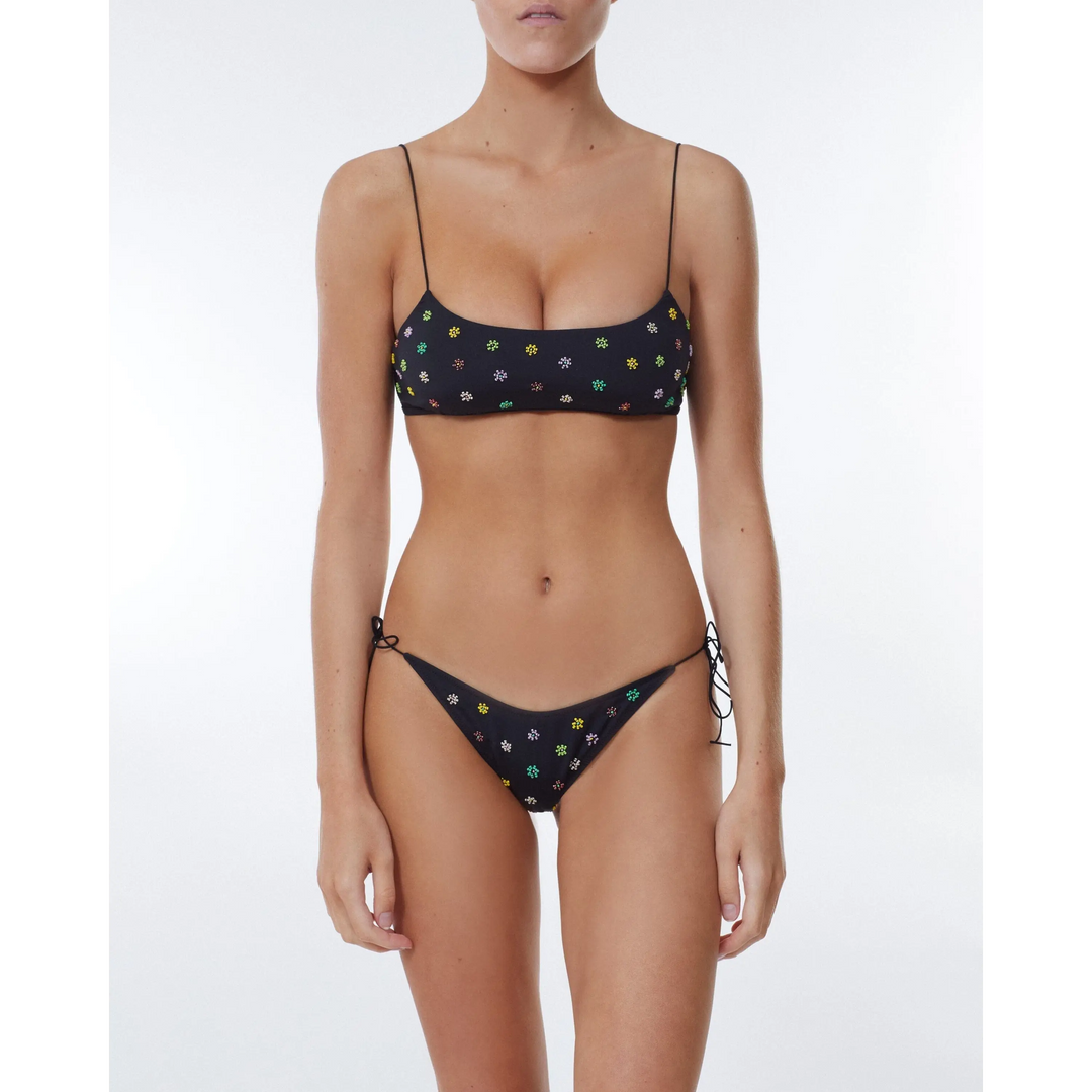 It's Now Cool The 90's Tie Pant Bikini 