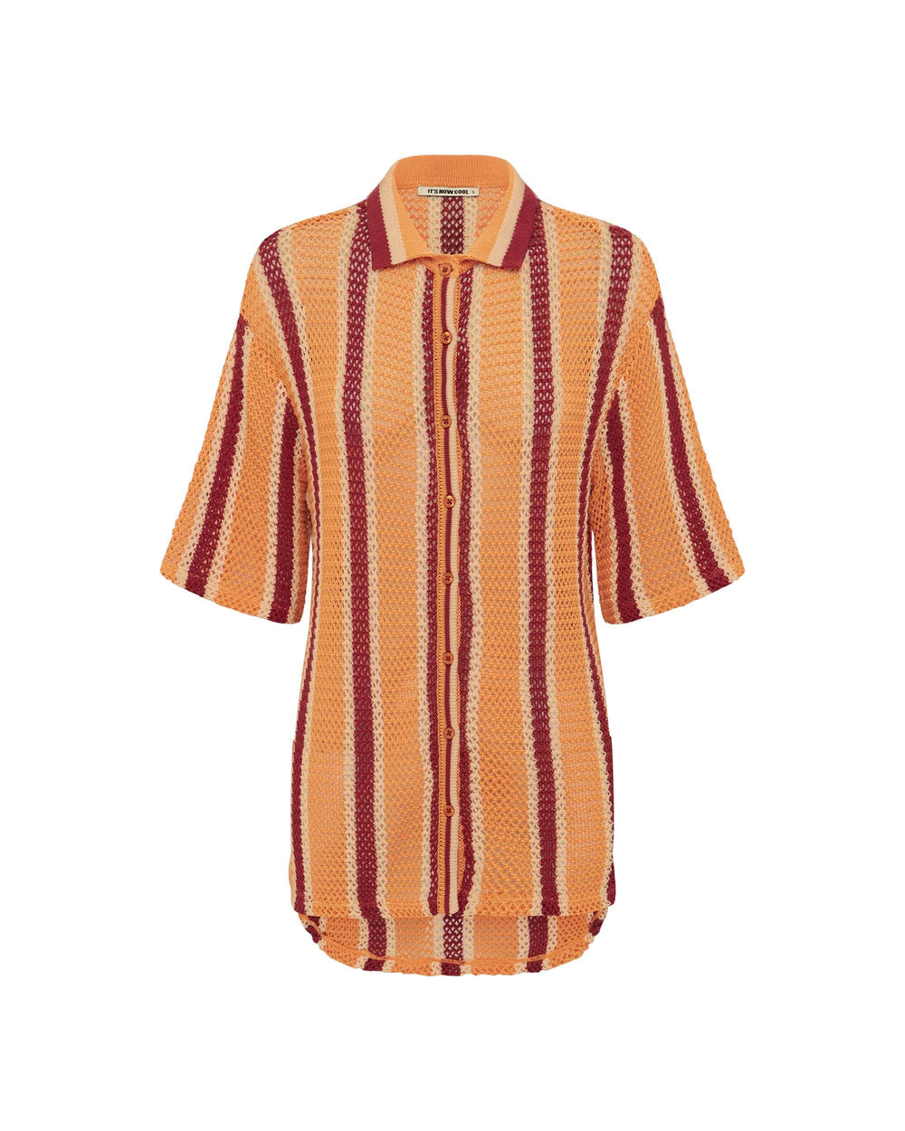 It's Now Cool The Crochet Shirt - Rodeo Stripe 
