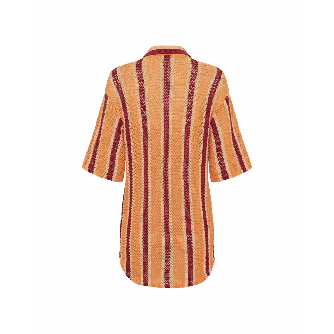 It's Now Cool The Crochet Shirt - Rodeo Stripe 