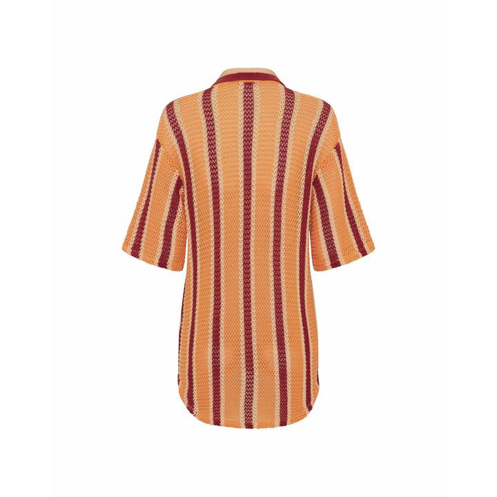 It's Now Cool The Crochet Shirt - Rodeo Stripe 