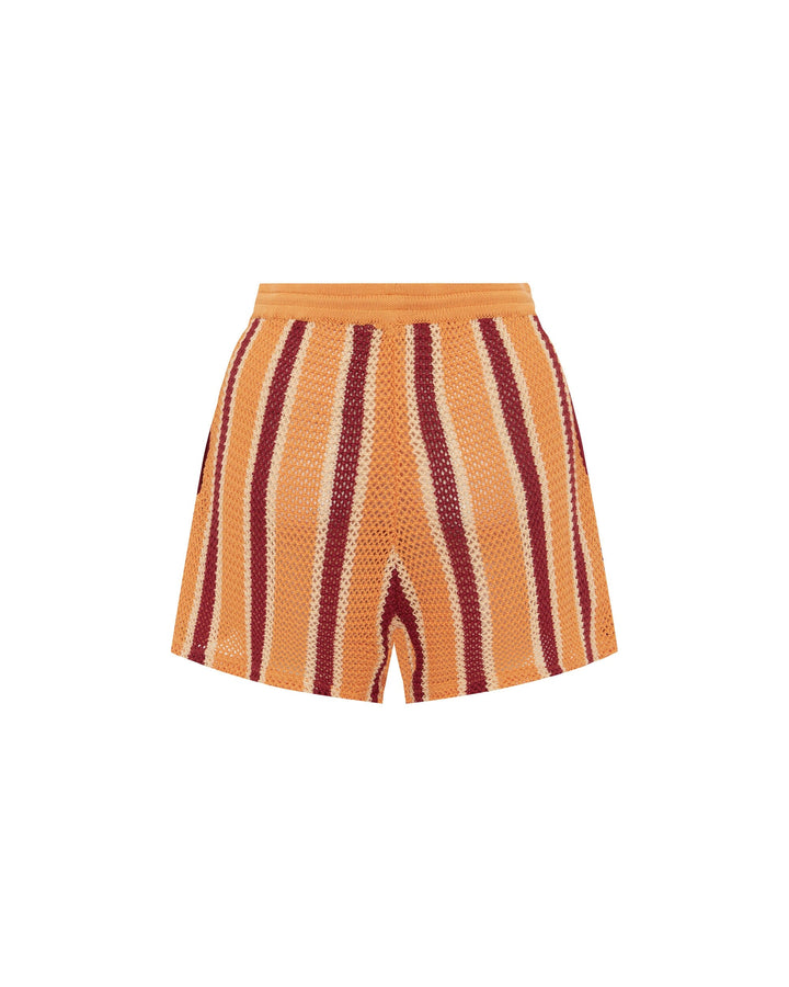 It's Now Cool The Crochet Short - Rodeo Stripe 