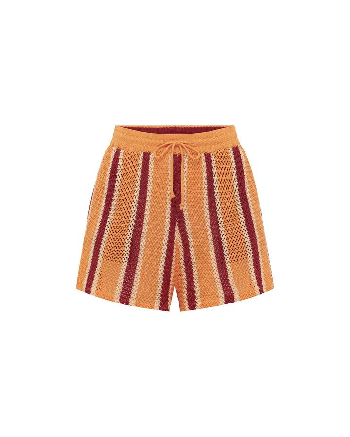 It's Now Cool The Crochet Short - Rodeo Stripe 