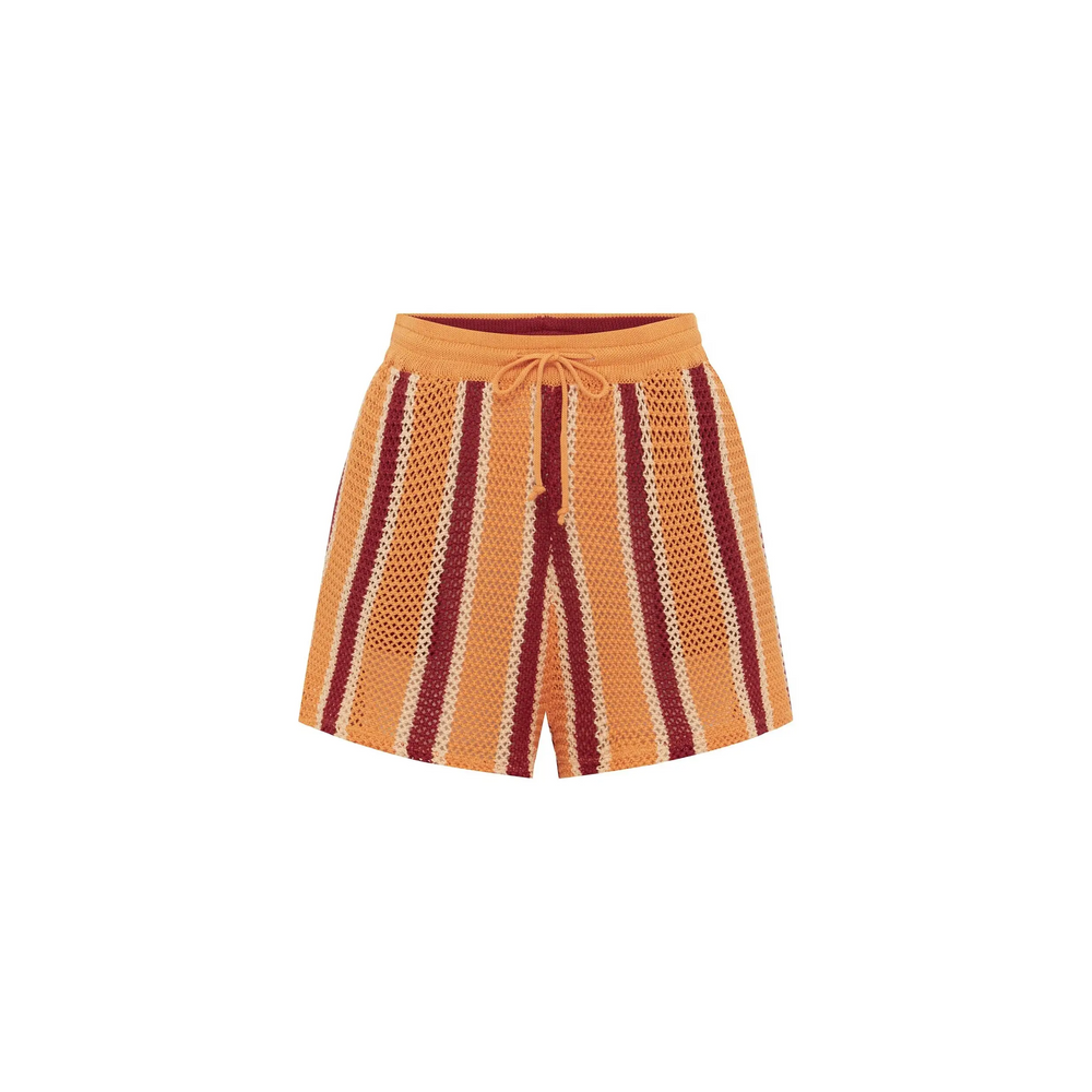 It's Now Cool The Crochet Short - Rodeo Stripe 