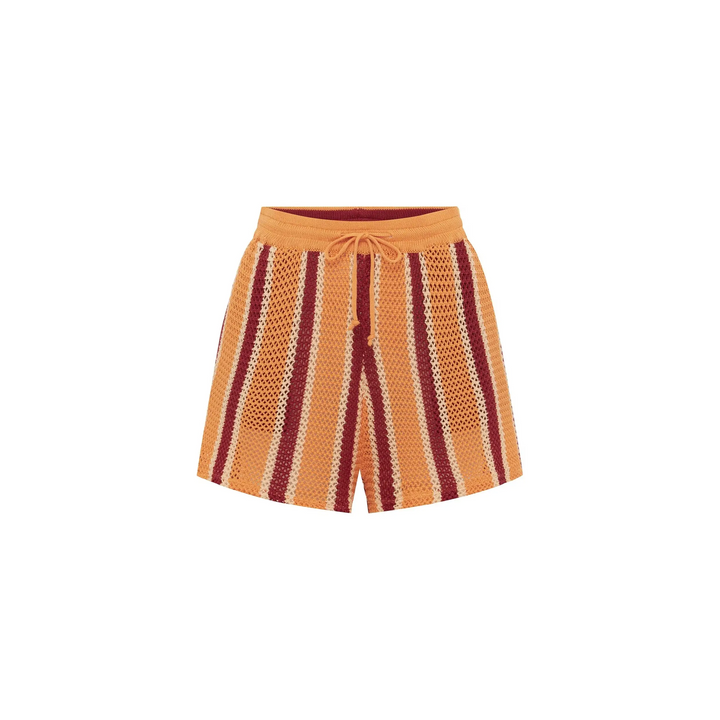 It's Now Cool The Crochet Short - Rodeo Stripe 