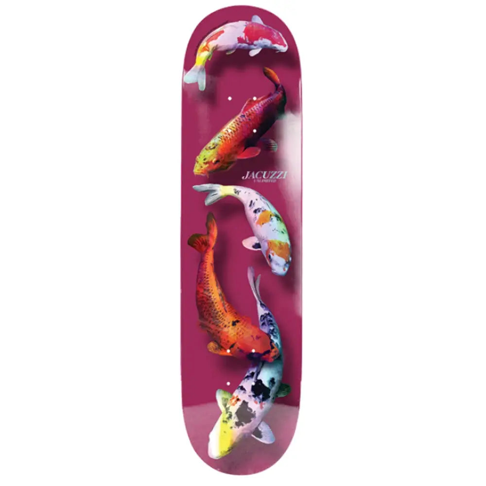 Jacuzzi 500 Years Skate Deck - Rose / Holographic - 8.25’’