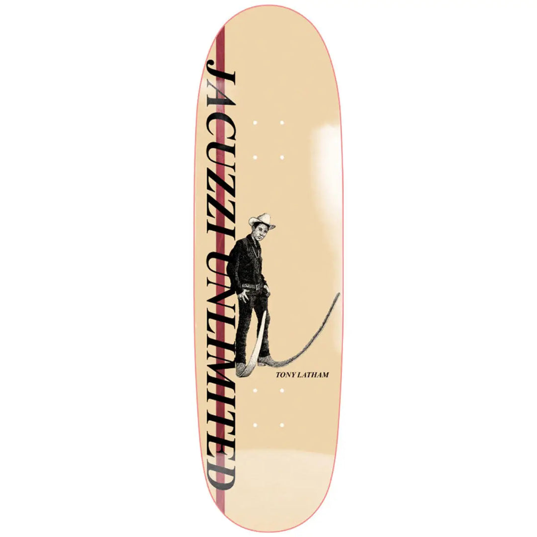 Jacuzzi Boots Tony Latham Skateboard Deck - 9.125’’