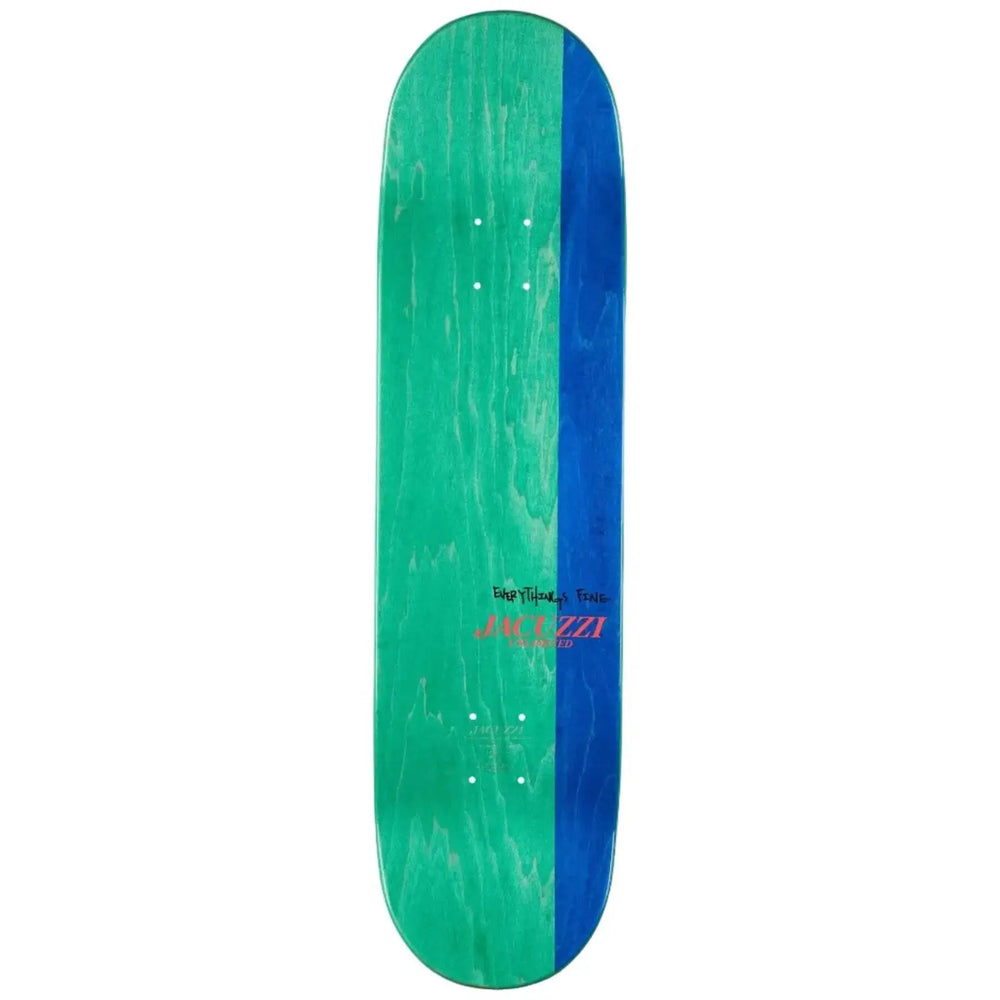 Jacuzzi Chair on Fire Skateboard Deck - 8.25’’