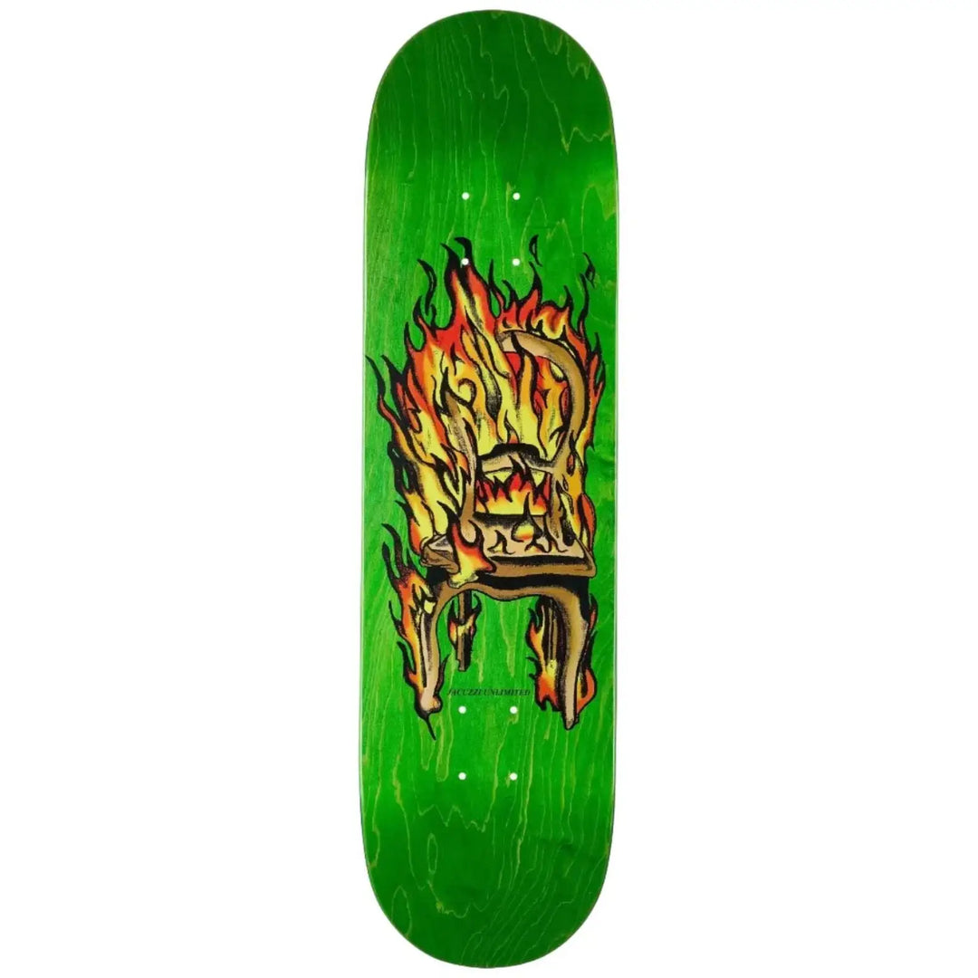 Jacuzzi Chair on Fire Skateboard Deck - 8.25’’
