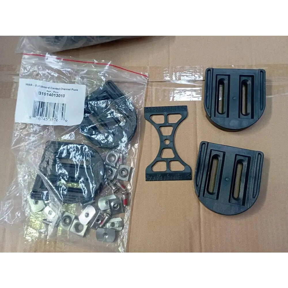 K2 Splitboard Canted Channel Puck Set - Pair Only compatible with channel splitboards 