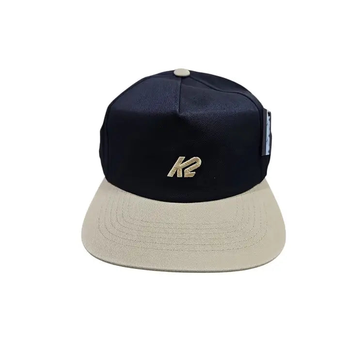 K2 Unstructured Twill 5 Panel Hat - BLACK / 1SZ