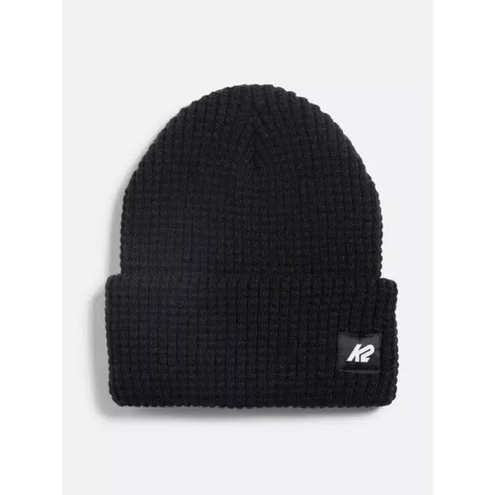K2 Waffle Beanie BLACK 1SZ 