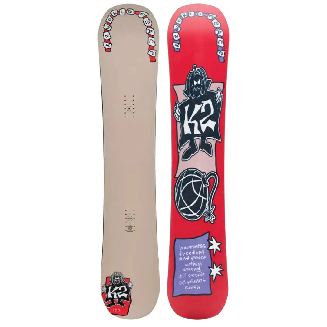 K2 World Peace Wide Snowboard 2027 - 155W