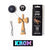 Krom Pop Rubber Kendama - Black 