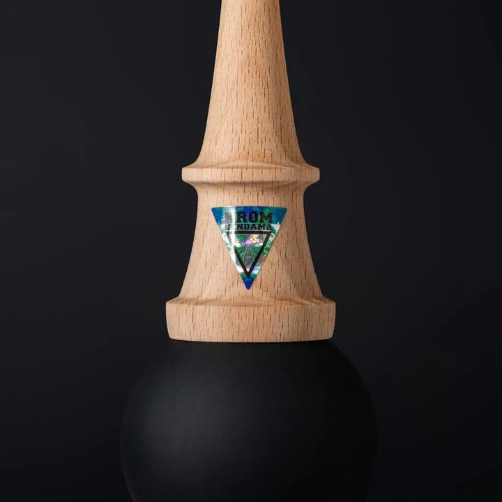 Krom Pop Rubber Kendama - Black 