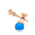 Krom Pop Rubber Kendama - Dark Blue 