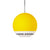 Krom Pop Rubber Kendama - Yellow 