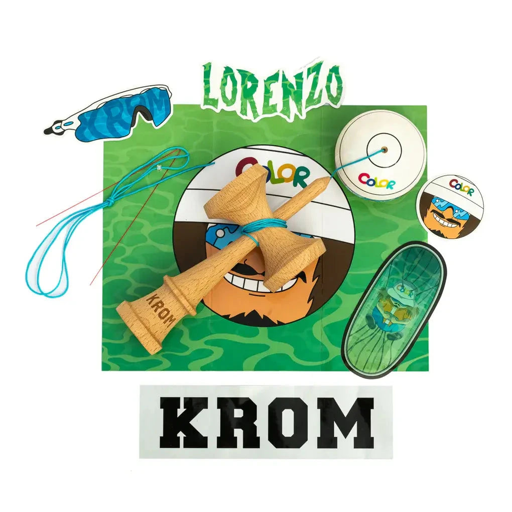 Krom x Lorenzo Collab Kendama 