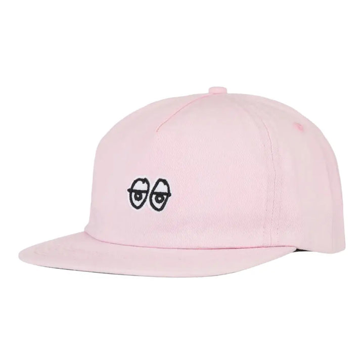 Krooked Eyes Snapback Cap - Pink