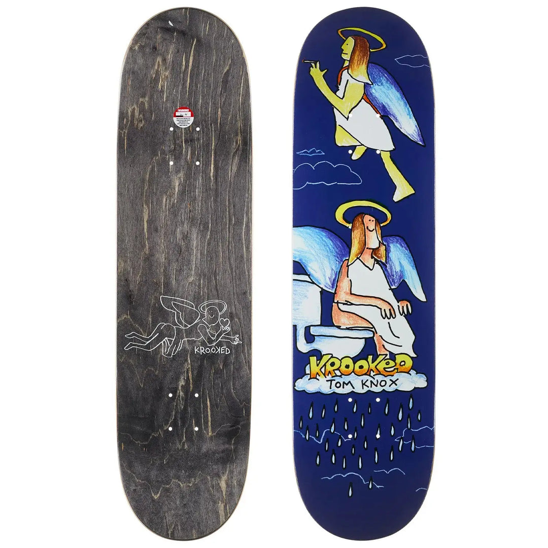 Krooked Knox Angel Skate Deck - 8.5’’