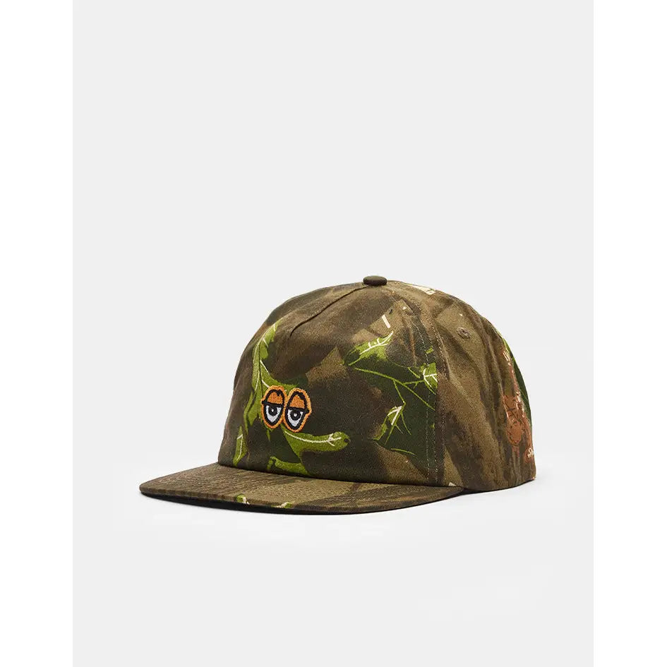 Krooked Snap Eyes Snapback Cap - Camo