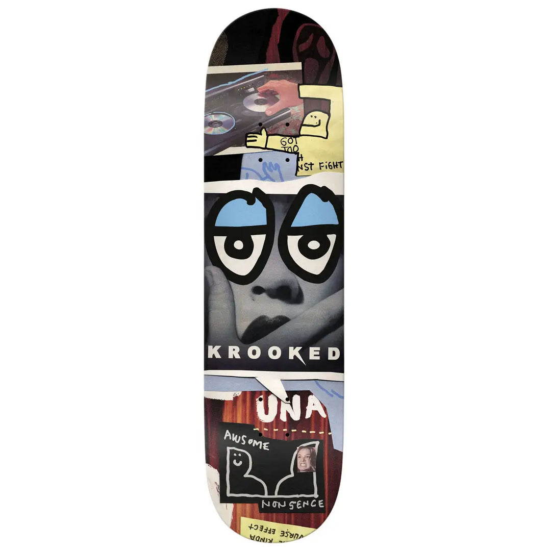Krooked Una Farrar Nonsense Skate Deck - 8.28’’