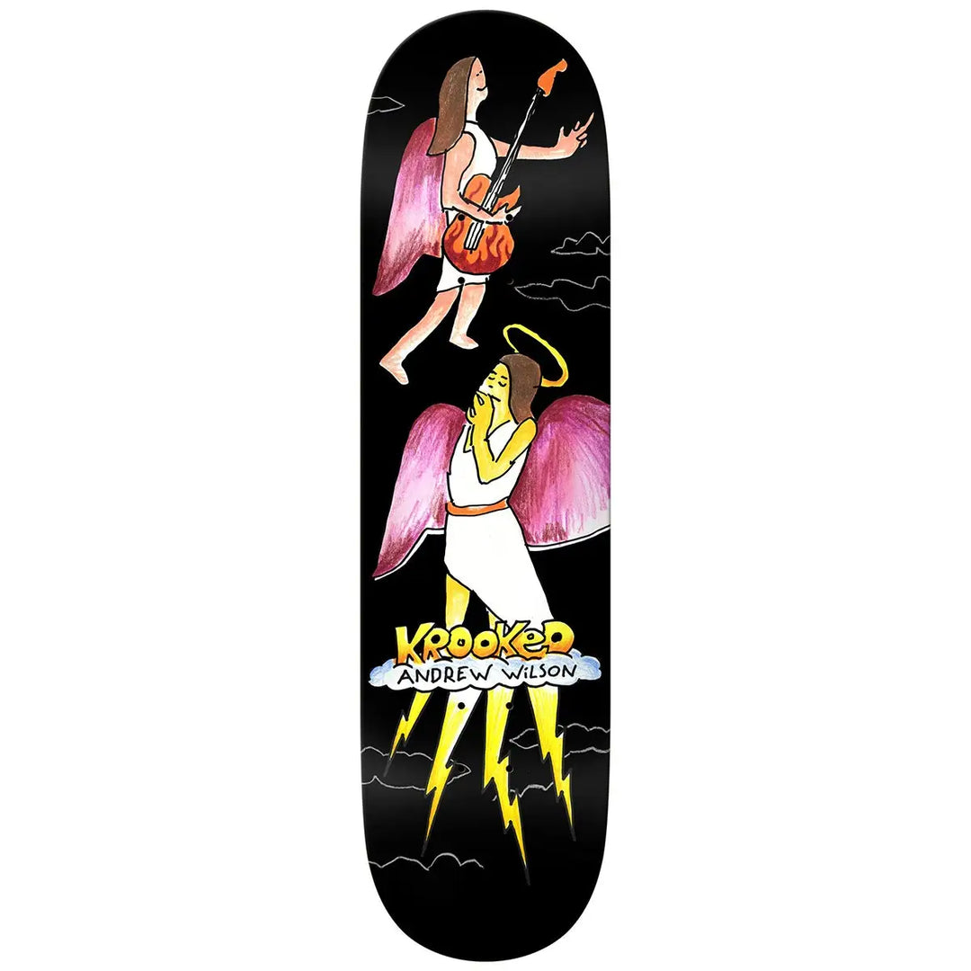 Krooked Wilson Angel True Fit Skate Deck - 8.25’’