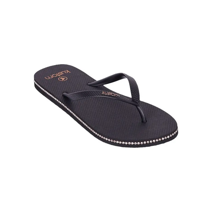 Kustom Classic Diamante Womens Jandals 