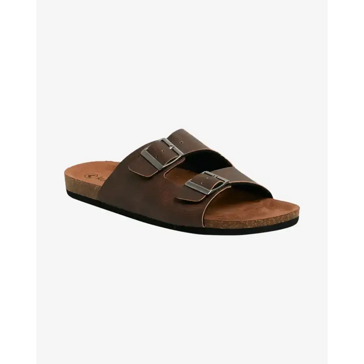 Kustom Duo Womens Slides Choc 6 