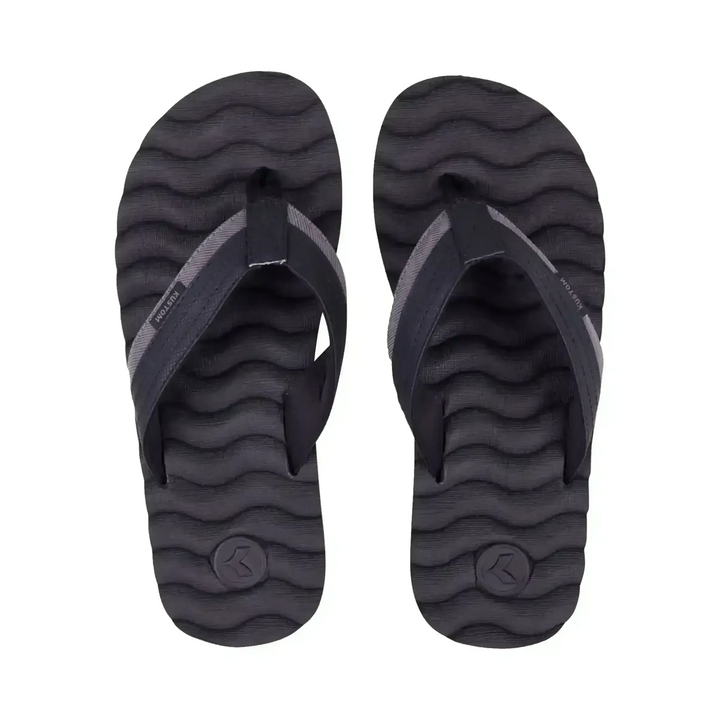 Kustom Hummer III Jandals Black Stripe 9 