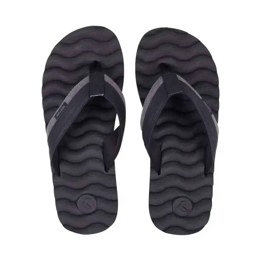 Kustom Hummer III Jandals Black Stripe 9 