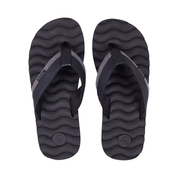 Kustom Hummer III Jandals Black Stripe 9 