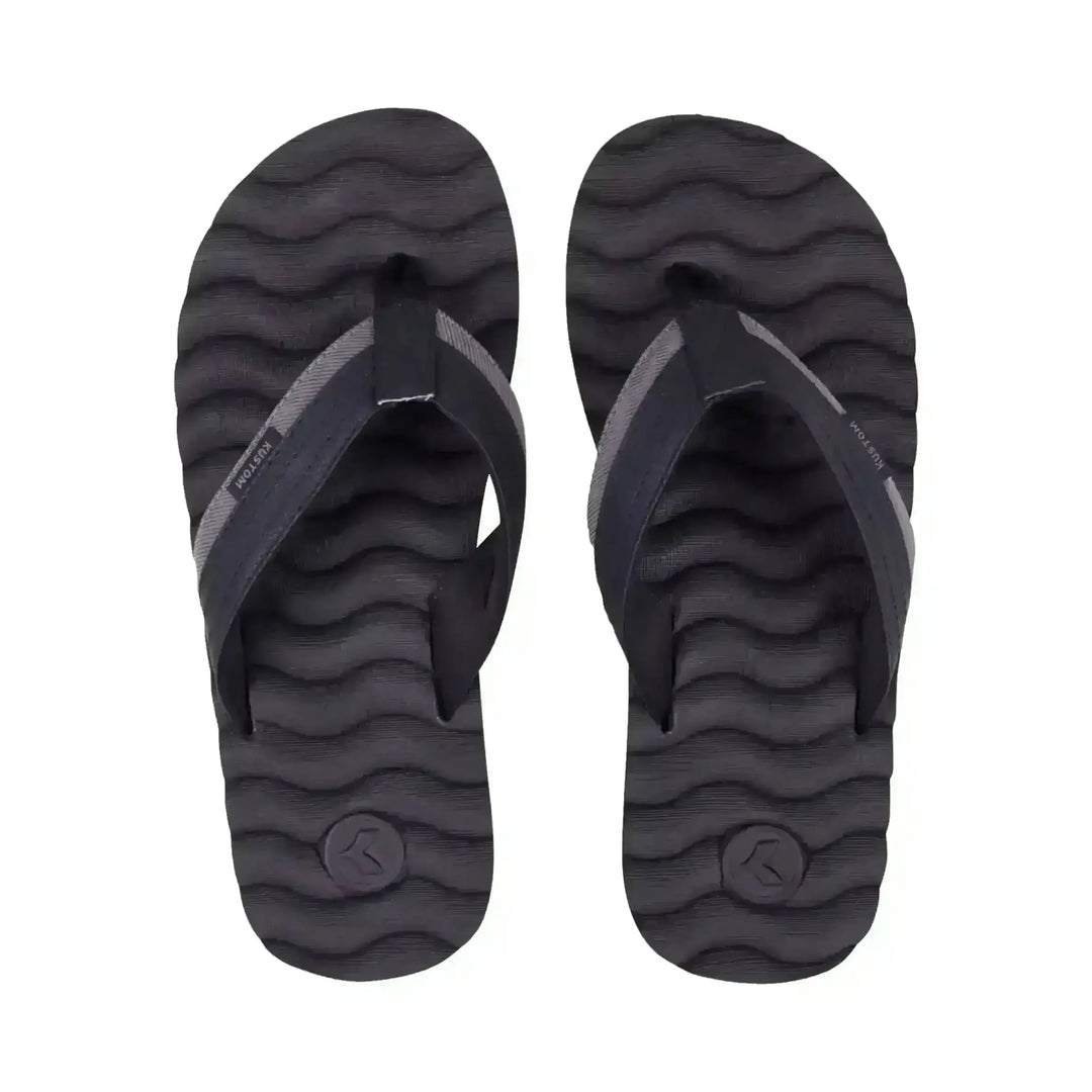 Kustom Hummer III Jandals Black Stripe 9 