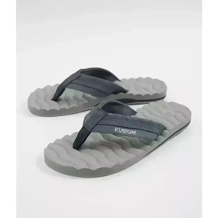 Kustom Hummer III Jandals Grey 8 
