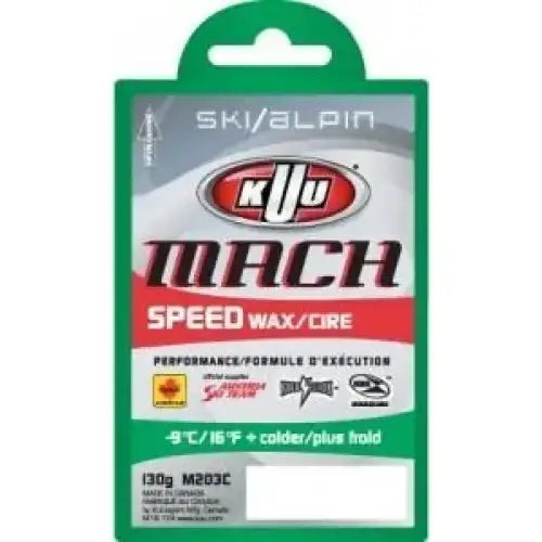 KUU MACH WAX 130G BLOCKS Green - Cold 