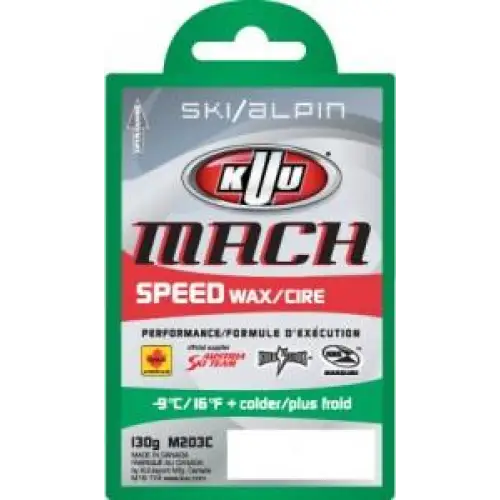 KUU MACH WAX 130G BLOCKS Green - Cold 