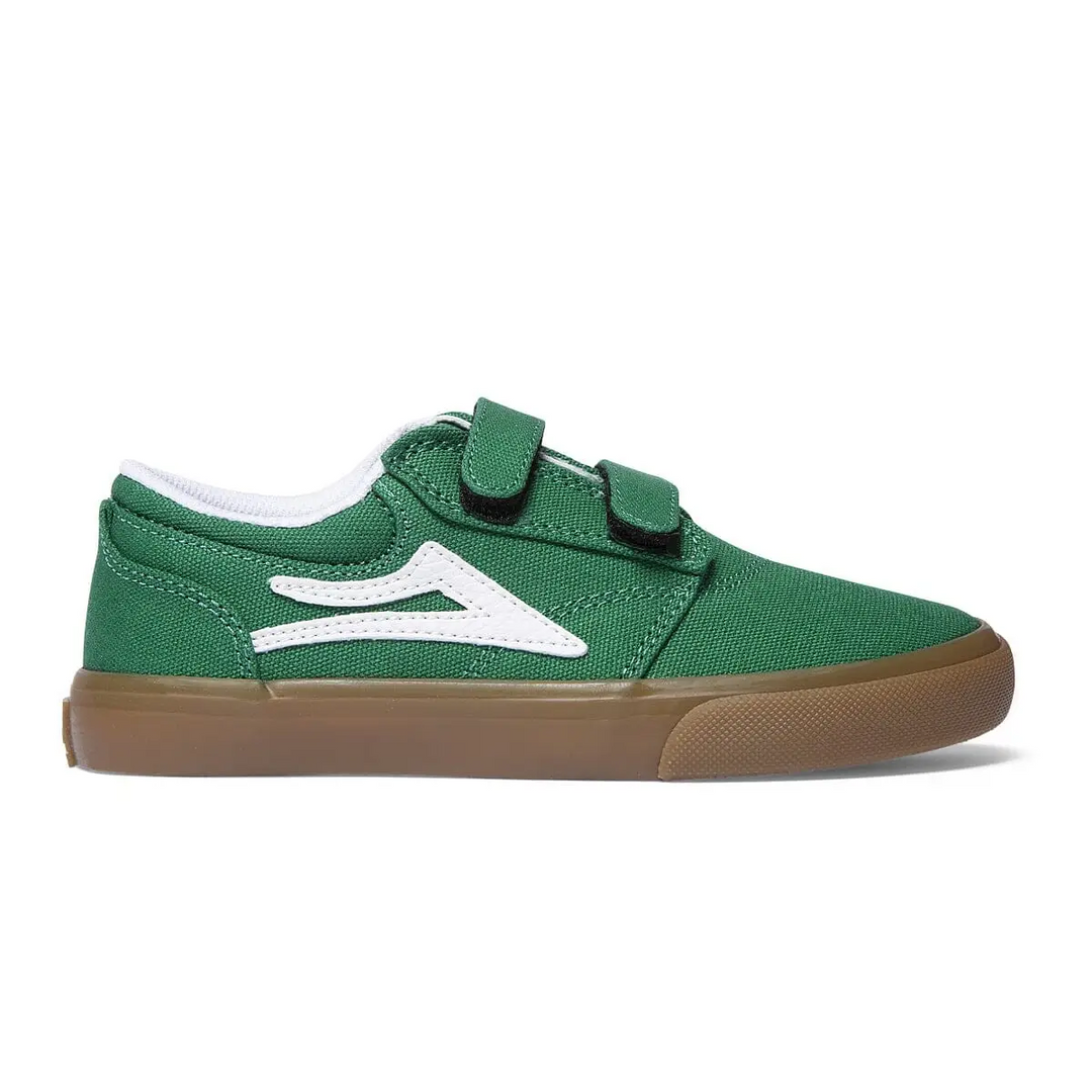 Lakai Griffin Youth Green / Gum Canvas 