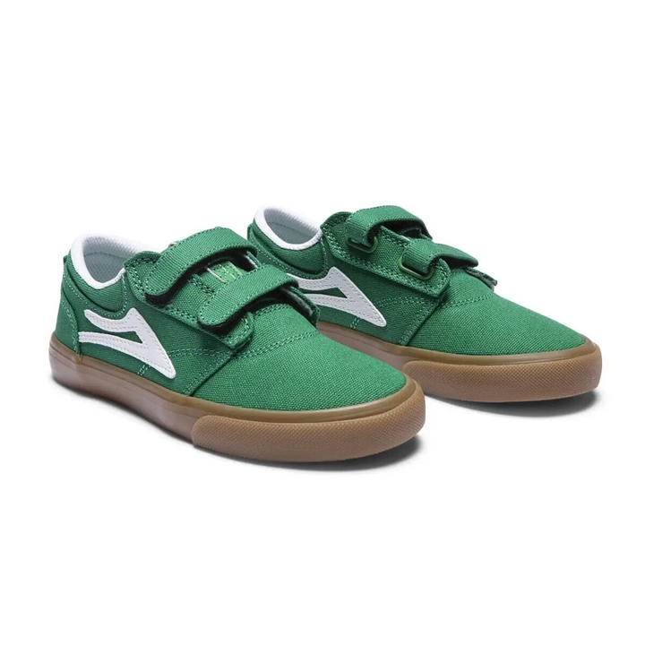 Lakai Griffin Youth Green / Gum Canvas 
