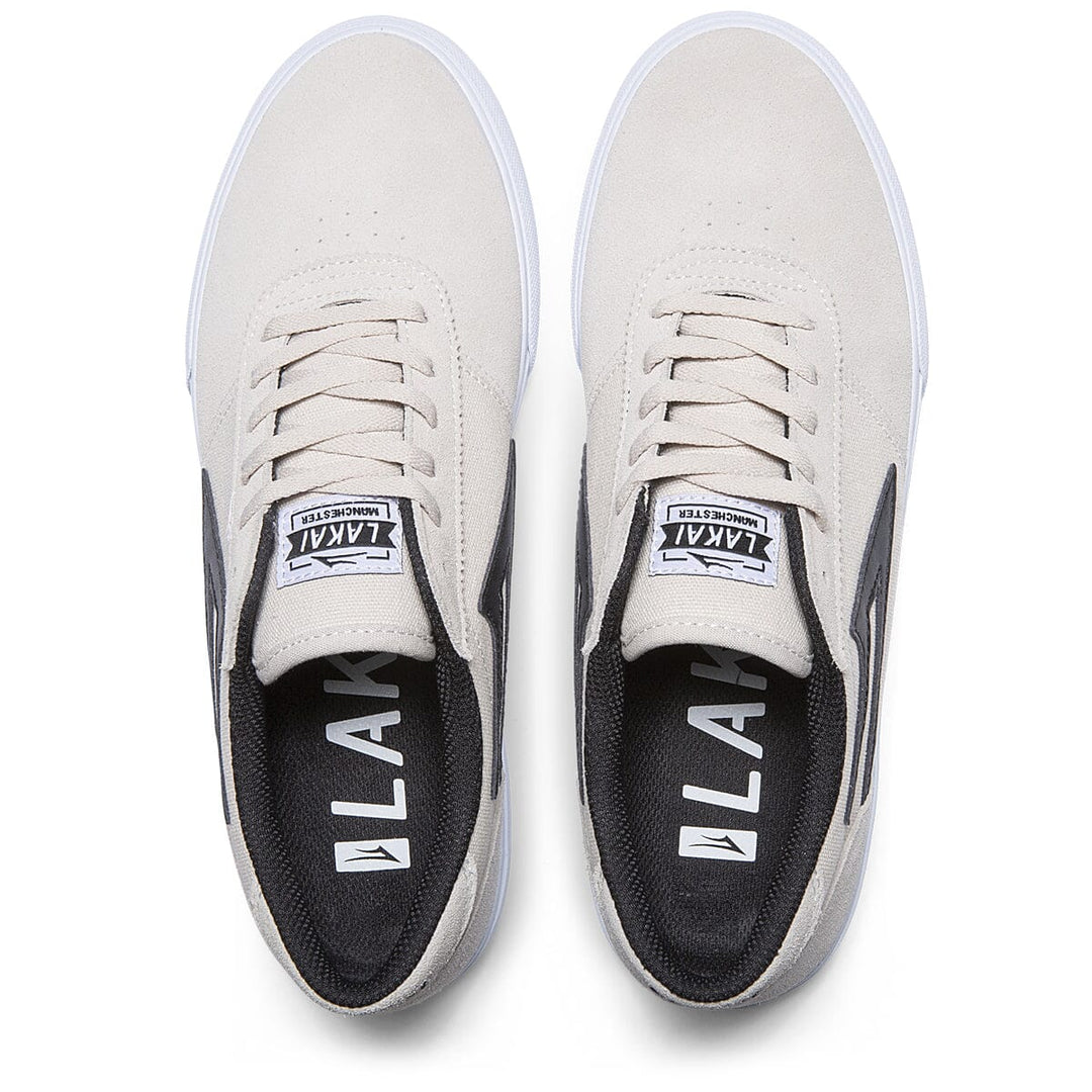 Lakai Manchester White / Black Suede 