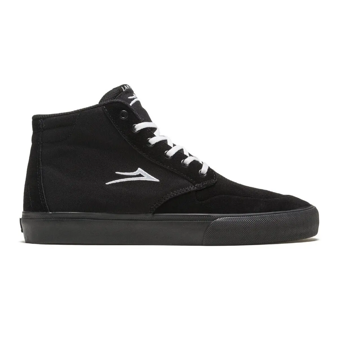 Lakai Riley 3 High - Black / Black Suede 