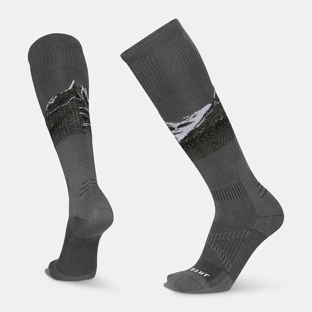 Le Bent Cody Townsend Pro Snow Sock Gunmetal Grey M 