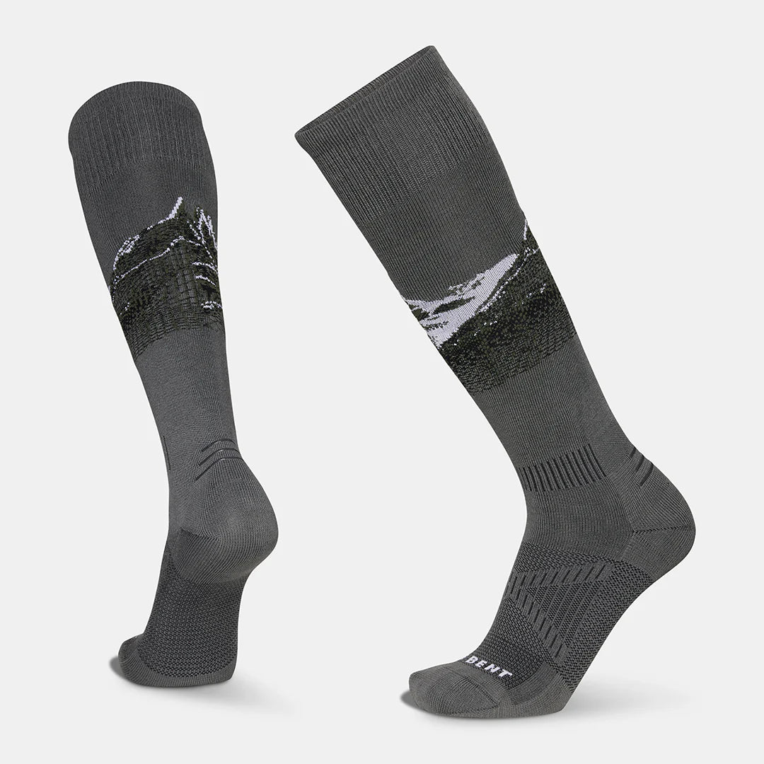 Le Bent Cody Townsend Pro Snow Sock Gunmetal Grey M 