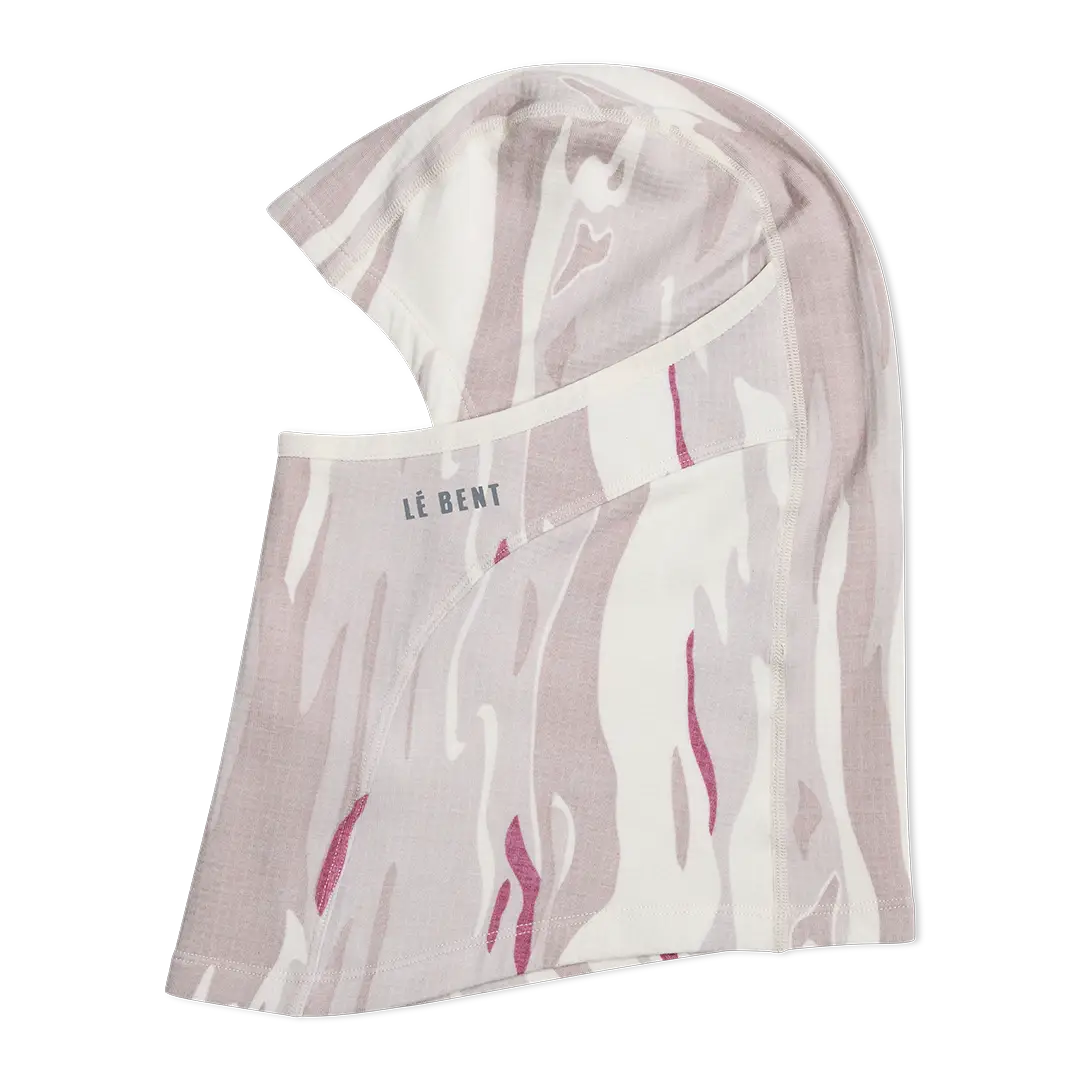 Le Bent Heavyweight Grid Fleece Balaclava