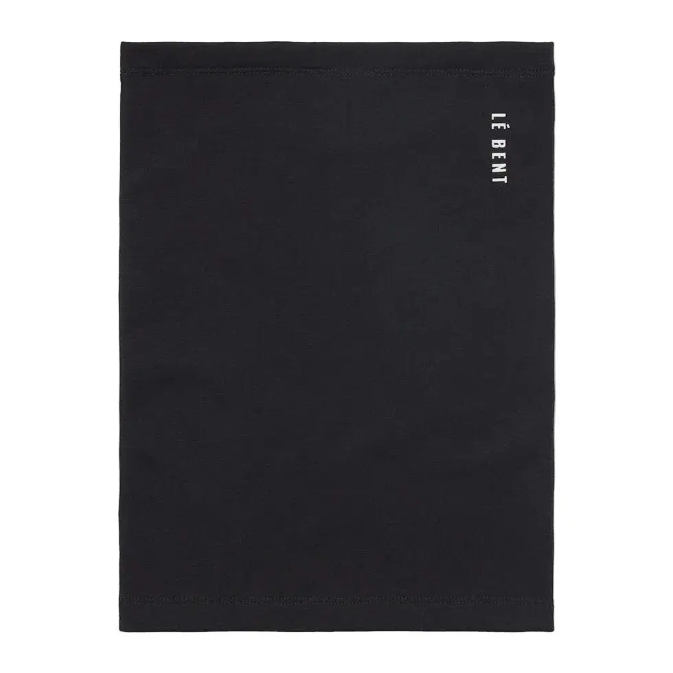 Le Bent Kids Heavyweight Grid Fleece Neck Gaiter - Black